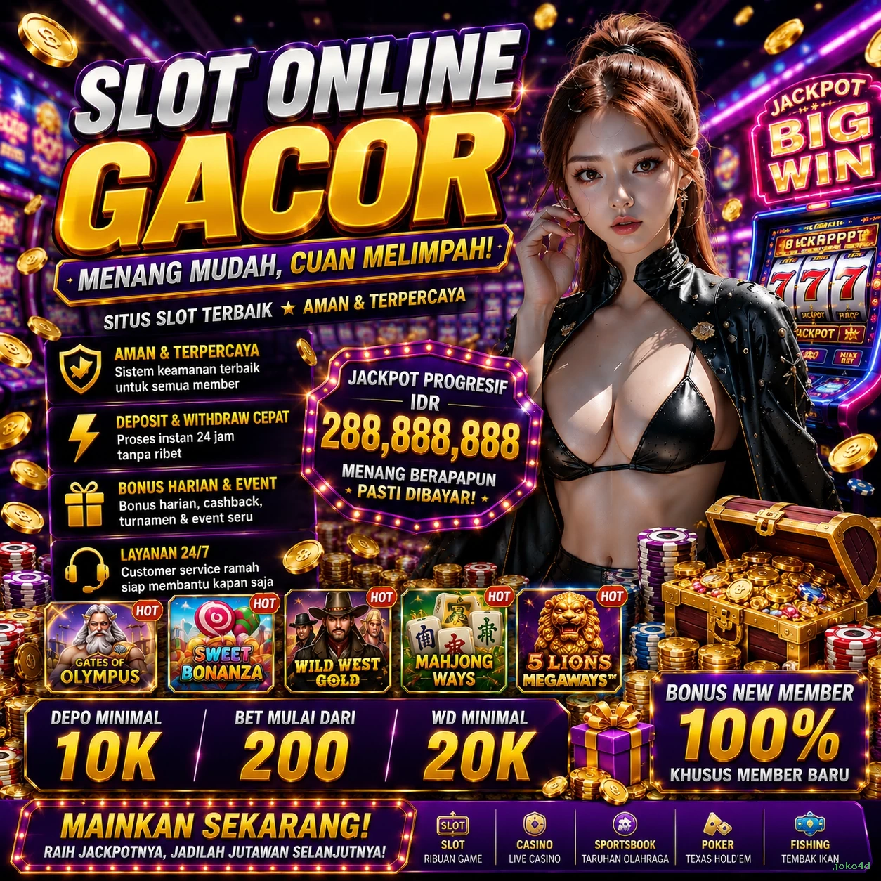 Ikon aplikasi joko4d resmi